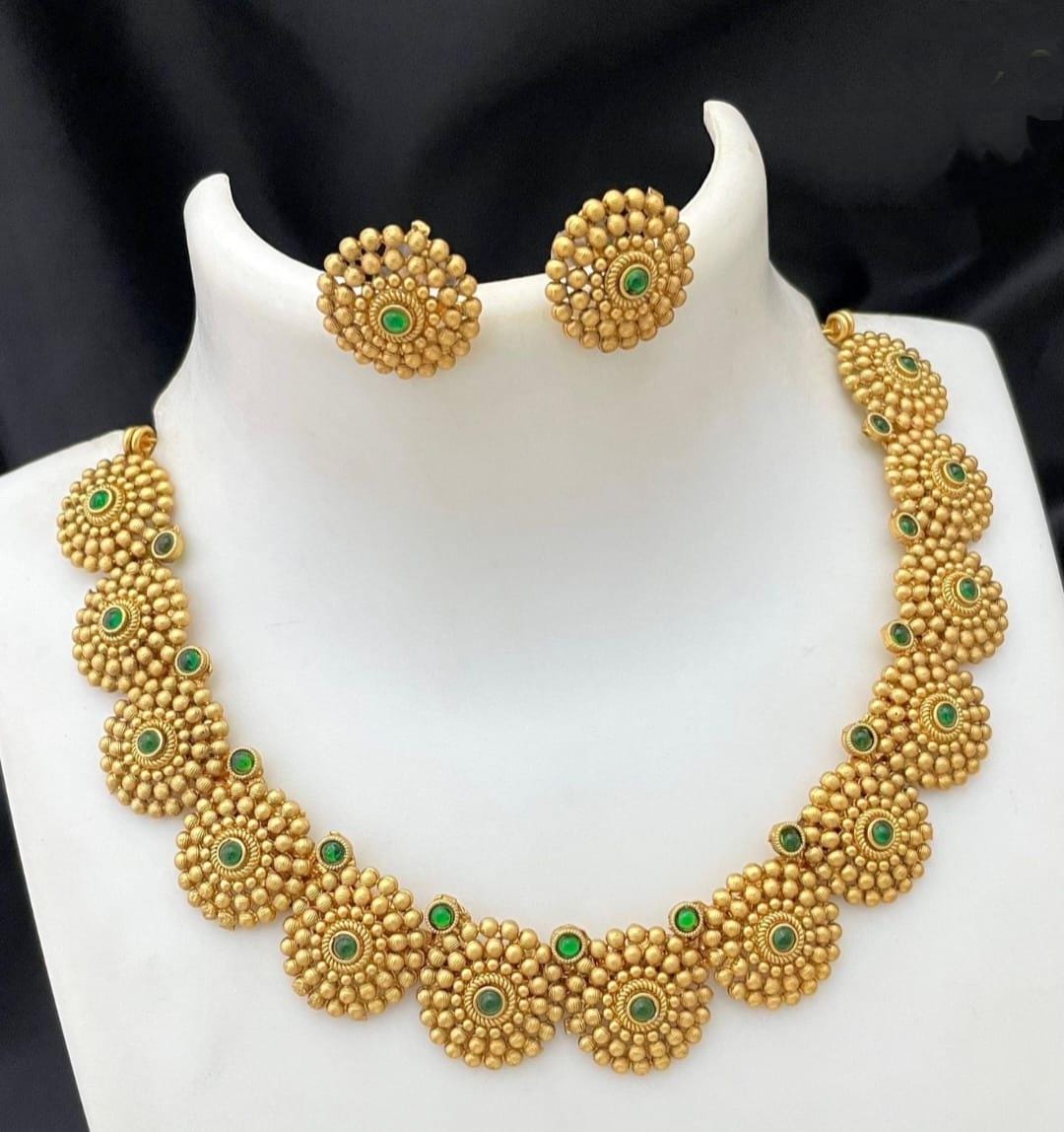 Set Gioielli Da Sposa Indiano, Collana Girocollo Con Orecchini, Maangtikka E Choker, Placcato Oro, Perle Finte, Artigianale India