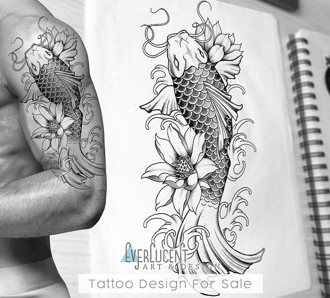 Free Japanese Tattoos Designs  Japanese koi fish tattoo Koi fish tattoo  Coy fish tattoos