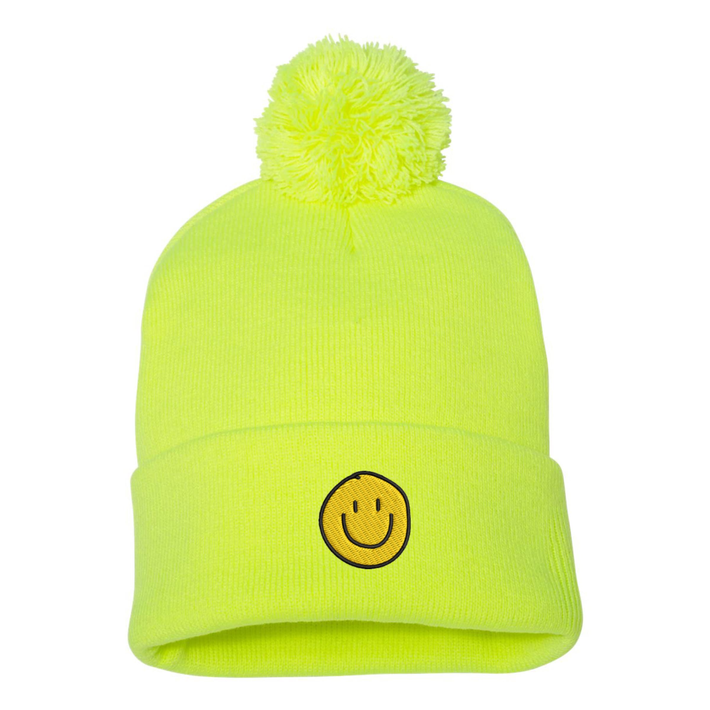 Love Sketches Custom Embroidered Beanie – Unisex Cuffed Knit Pom Pom Skull Cap Hat, Stretchy Acrylic, Multiple Colors - View #12