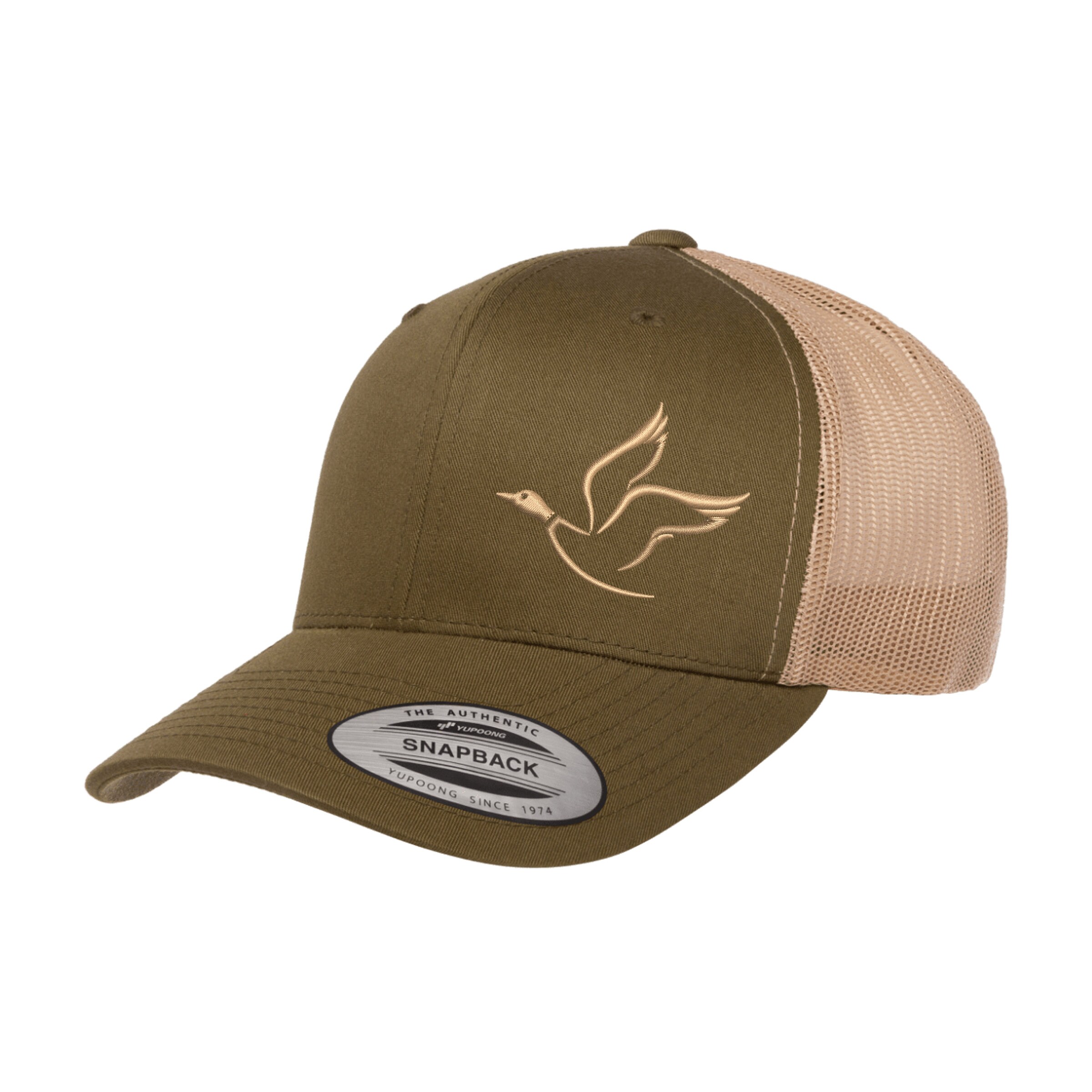 Long Bill Mesh Baseball Cap - Adjustable Snapback Hat With Eagle Badge, Breathable Unisex Summer Hat - View #2