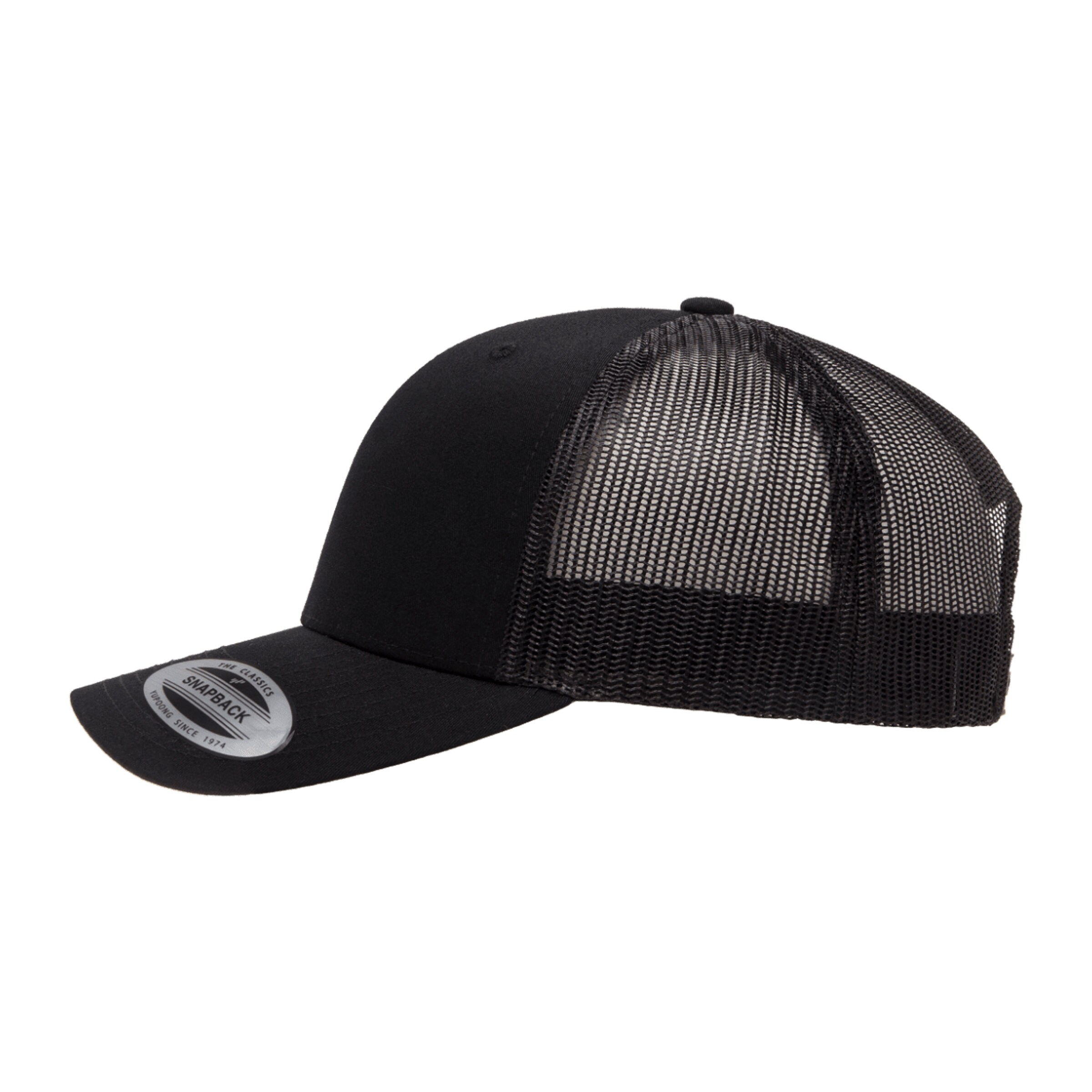 Embroidered Fishing Hook Trucker Cap - Mesh Back Snapback For Men & Women, Sun Protection - View #5