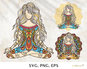 Download Yoga Mandala Etsy