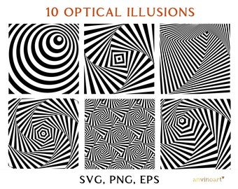 Download Optical Illusion Svg Etsy