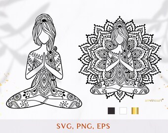 Download Yoga Mandala Etsy