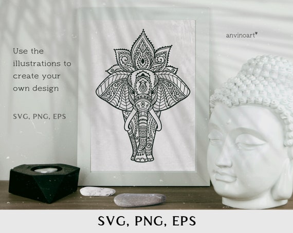 Free Free 179 Lotus Elephant Mandala Svg SVG PNG EPS DXF File