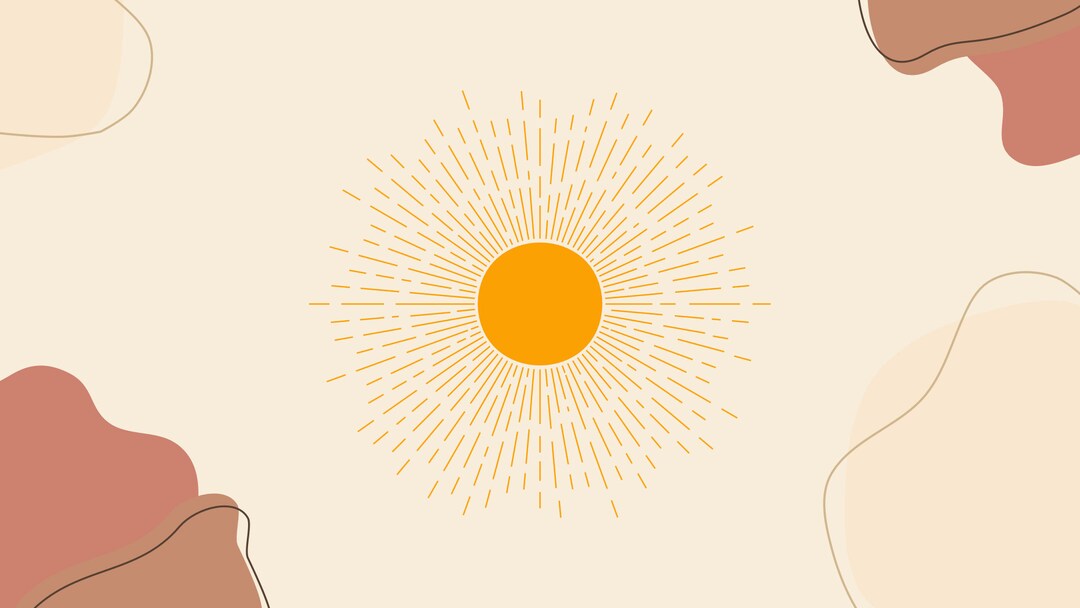 Earthy Minimalist Computer Wallpapers & Backgrounds - Digital Download