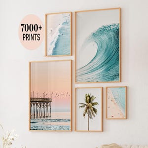 Set of 7000 Neutral Beach Prints, Coastal Prints, Coastal Wall Art, Beach Posters, Surf Art, Beach Wall Art, Coastal Prints Download