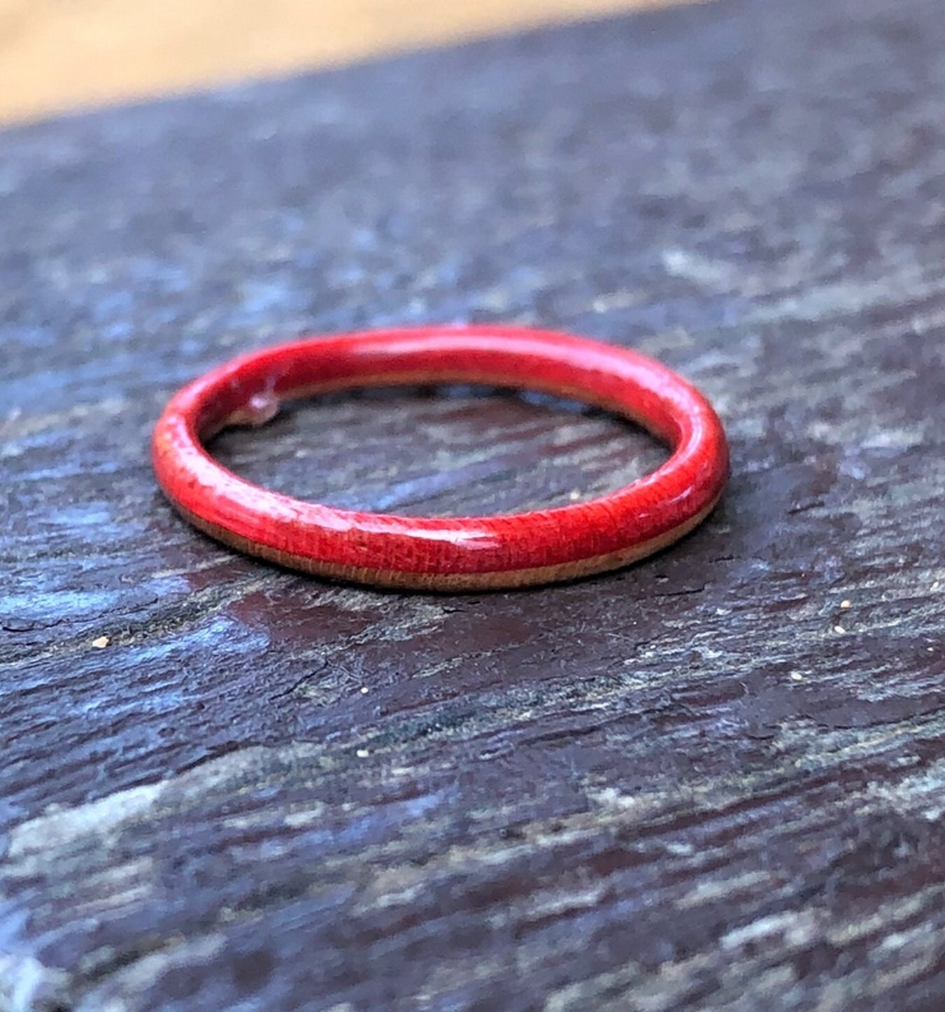Circular Skateboading Ring Tiny Skate Ring Handcraft Ring Etsy UK