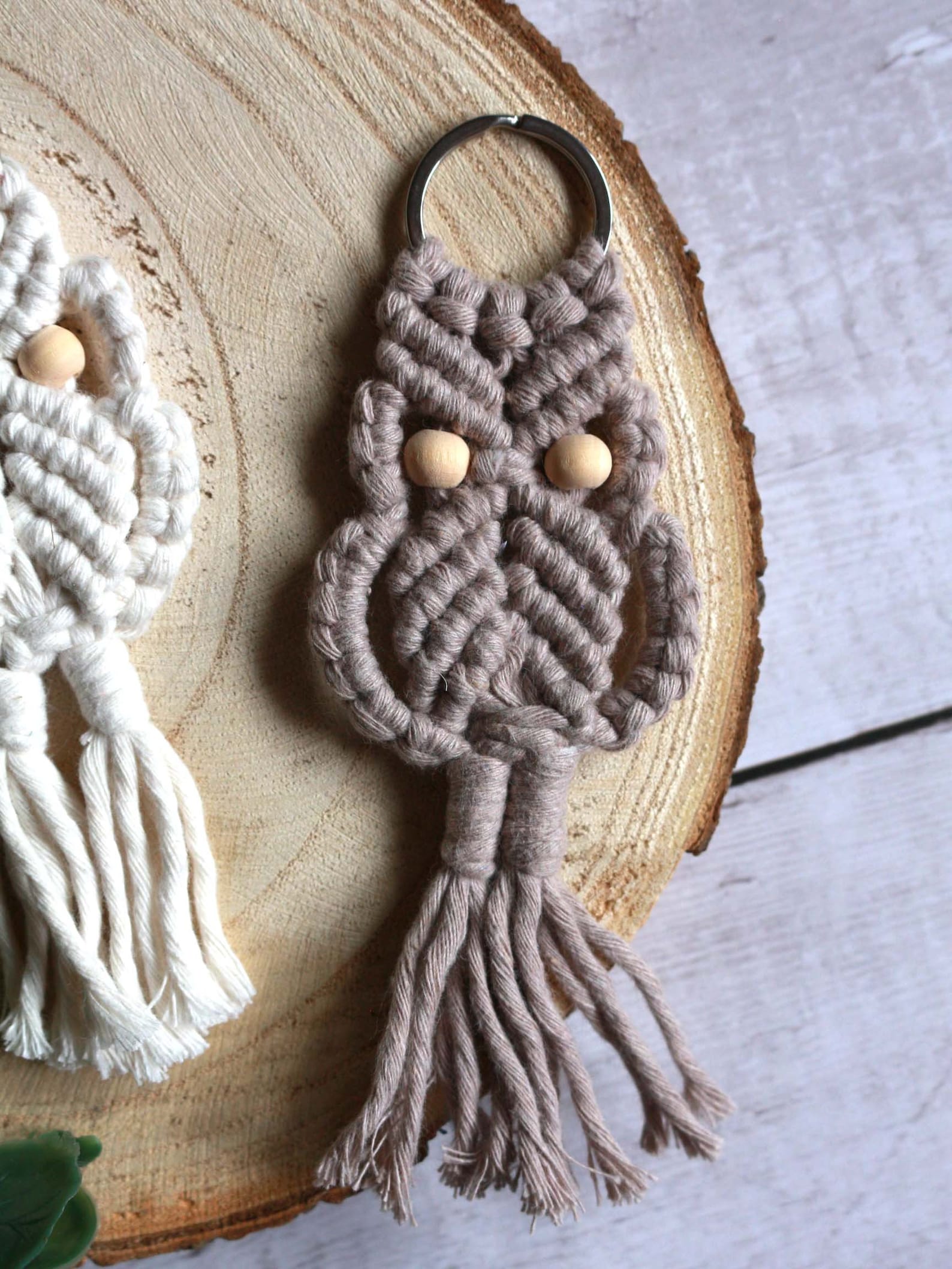 OVY Carabiner Macrame Keychain