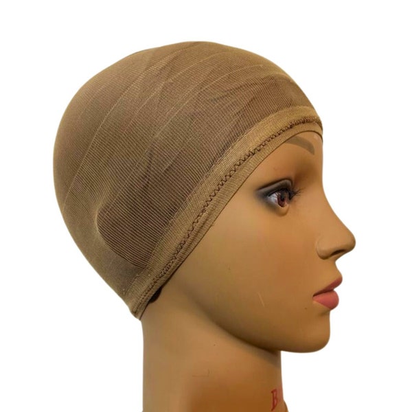 Premium Handmade Silk-Lined Wig Cap - 100% Mulberry Silk, Non-Slip & Stretchable for Healthy Hair