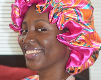 Large Satin Bonnet - Etsy