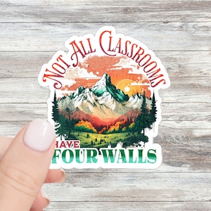 Not All Classrooms Sticker Homeschool Stickers Homeschool Momma Homeschool Mama Homeschool Mom Gift Teacher Mom Homeschooler Education