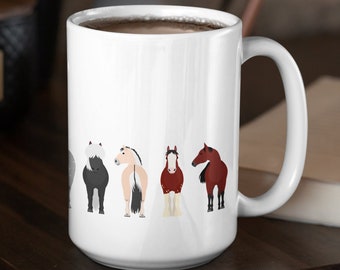 Horse Mug, Horse Gifts, Horse Gift, Horse Mug, Horse Lover Gift, Gift for Horse Lover, Horse Girl Gifts, Horse Themed Gifts, Horse Lovers