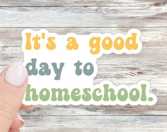 Homeschool Sticker Homeschool Mama Homeschool Stickers Homeschool Mom Gift Teacher Mom Homeschooler Homeschool Gifts Laptop Sticker Teacher