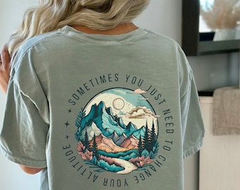 Mountain Shirt Granola Girl Road Trip Shirt Outdoorsy Shirt Park Ranger Hiking Shirt Hiking Gifts Comfort Colors Shirt Mountain Mama