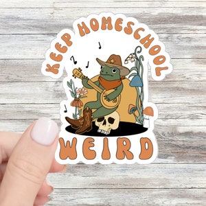 Keep Homeschool Weird Sticker Homeschool Stickers Homeschool Momma Homeschool Mama Homeschool Mom Gift Teacher Mom Homeschooler Education