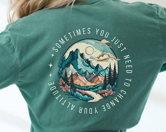 Mountain Shirt Granola Girl Road Trip Shirt Outdoorsy Shirt Park Ranger Hiking Shirt Hiking Gifts Comfort Colors Shirt Mountain Mama