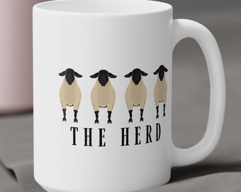 Sheep Mug, Sheep Gifts, Sheep Coffee Mug, Sheep Decor, Sheep, Ram Sheep Cute, Farmer Mug, Sheep lover, Sheep Gift, farmhouse mugs