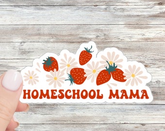Homeschool Mama Sticker Homeschool Stickers Homeschool Sticker Homeschool Mom Gift Teacher Mom Homeschooler Christian Homeschool Secular