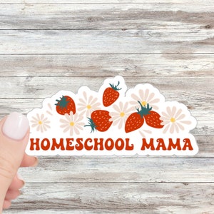 Homeschool Mama Sticker Homeschool Stickers Homeschool Sticker Homeschool Mom Gift Teacher Mom Homeschooler Christian Homeschool Secular