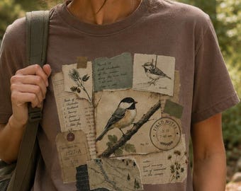Birding Shirt Bird Nerd Gifts for Birders Bird Watching Gifts Birding Gifts Wildlife refuge Hiking Bird Watcher Granola girl Nature Lover