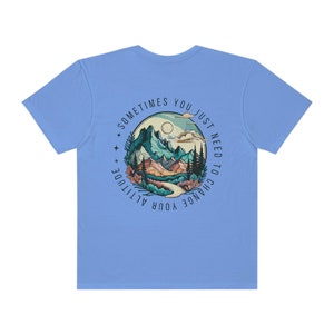 Mountain Shirt Granola Girl Road Trip Shirt Outdoorsy Shirt Park Ranger Hiking Shirt Hiking Gifts Comfort Colors Shirt Mountain Mama image 5