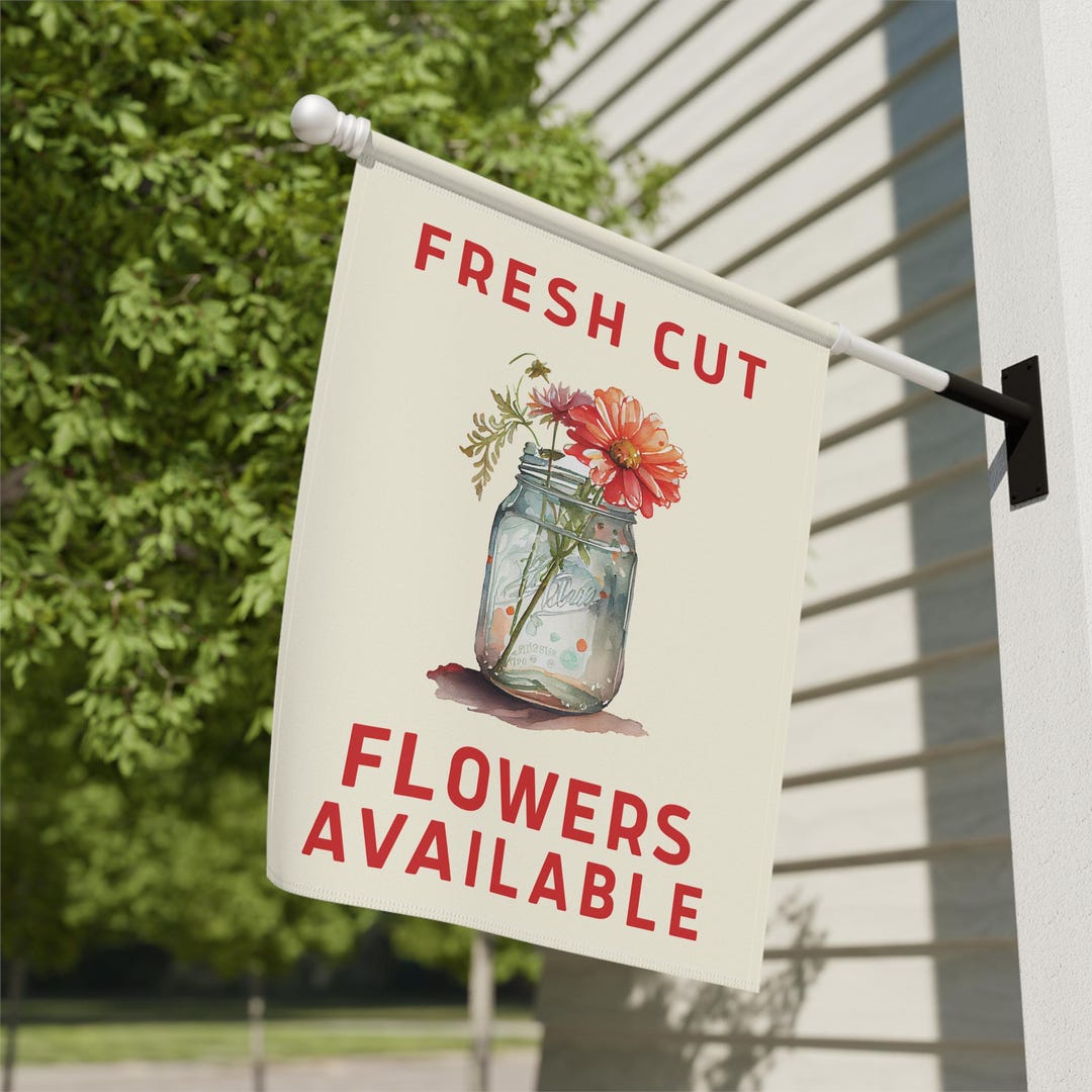 Flower Stand Sign, Fresh Flowers Sign, Flower Farmer, Flower Shop Sign ...