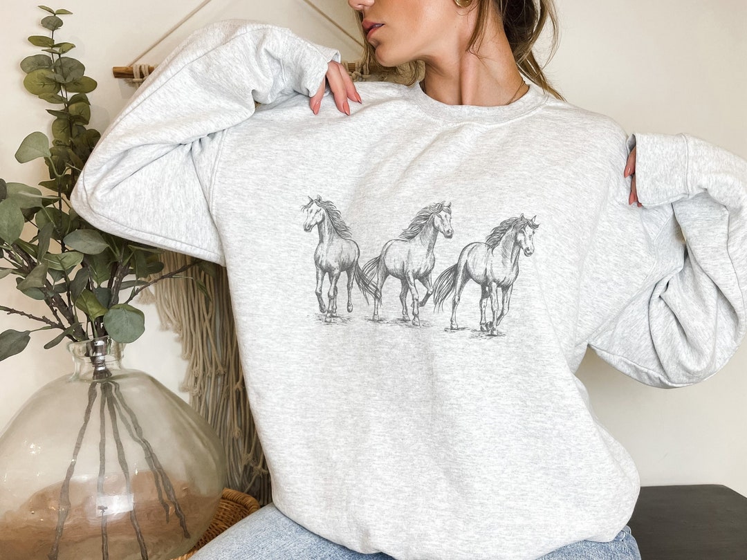 Horse of Course Crew Neck Sweatshirt