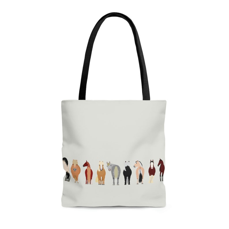 Horse Tote Bag Horse Gifts Horse Tote Bag Horse Gift Horse Tote Animal Tote Bag Farmers Market Bag Library Tote Bag Horse Lovers Gift Horses image 4