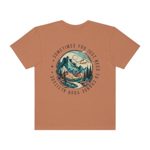Mountain Shirt Granola Girl Road Trip Shirt Outdoorsy Shirt Park Ranger Hiking Shirt Hiking Gifts Comfort Colors Shirt Mountain Mama image 6