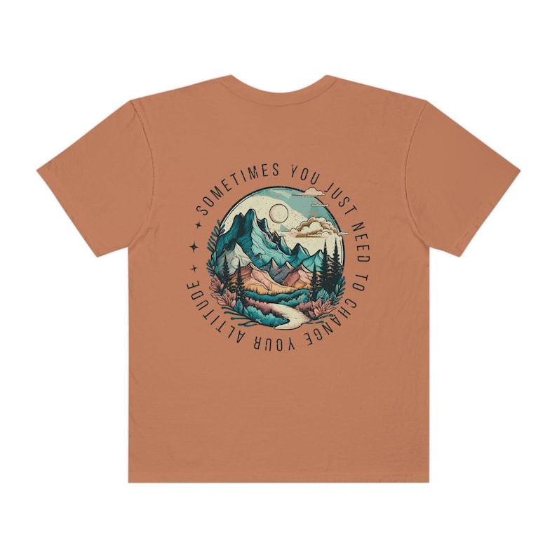 Mountain Shirt Granola Girl Road Trip Shirt Outdoorsy Shirt Park Ranger Hiking Shirt Hiking Gifts Comfort Colors Shirt Mountain Mama image 6
