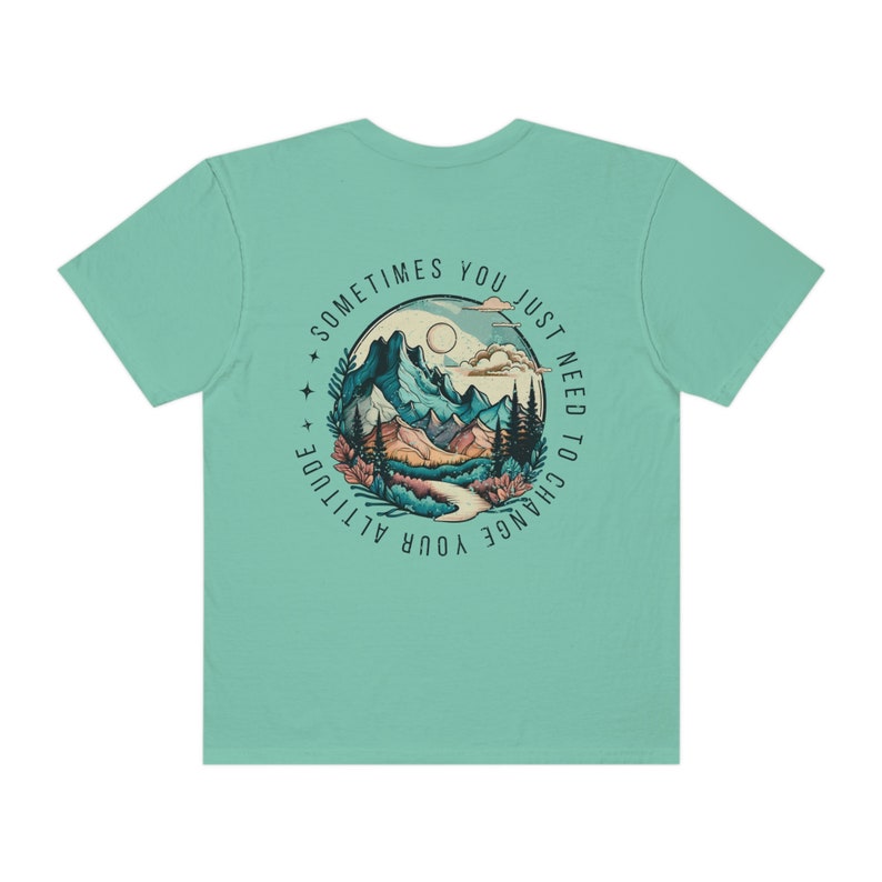 Mountain Shirt Granola Girl Road Trip Shirt Outdoorsy Shirt Park Ranger Hiking Shirt Hiking Gifts Comfort Colors Shirt Mountain Mama image 7