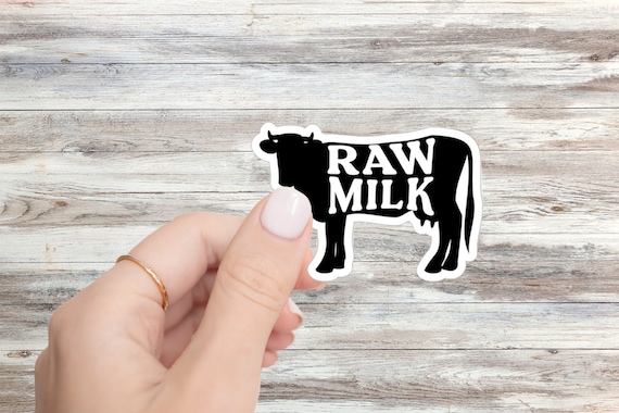 Raw Milk Sticker Homestead Gardening Sticker Gardening Stickers Conservative Suitcase Stickers Waterbottle Stickers Freedom Laptop Sticker