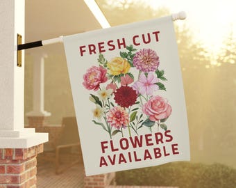 Flower Stand Sign, Fresh Flowers Sign, Flower Farmer, Flower Shop Sign, Fresh Cut Flowers, Flowers Sign, Flower Sign, Roadside Flower Stand