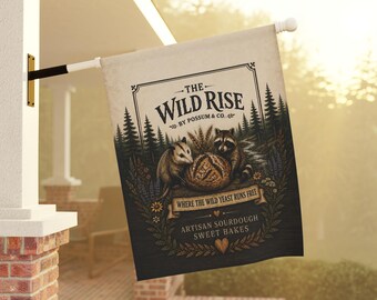 Custom Logo Farmstand Flag Sourdough Flag Bakery Sign Bread for Sale Cottage Bakery Microbakery Roadside Stand Farmer's Market