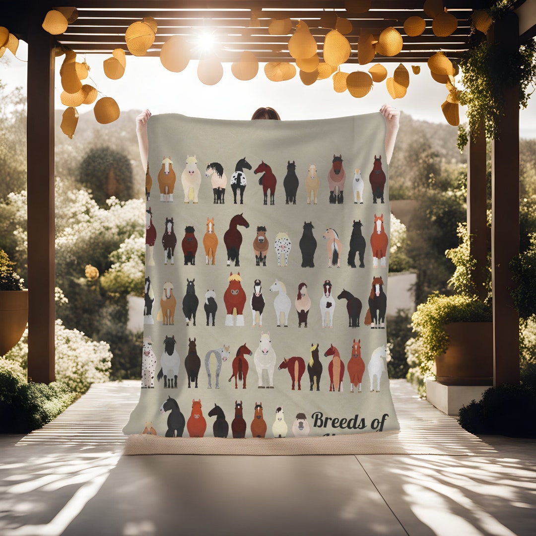 Personalized Horse Girl Quilt/Fleece Blanket - Gift Idea For Horse Lovers - I'll Always Be With You