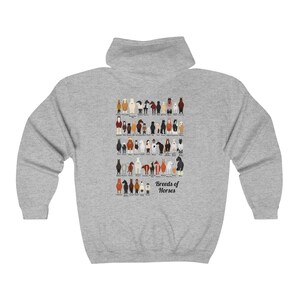 Horse Zip Up Hoodie Horses Full Zip Hoodie Horse Sweatshirt Horse Full Zip Hoodie Women Zip Up Jacket Horse Gifts Horse Gift Horse Lover Sport Grey