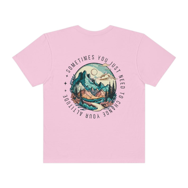 Mountain Shirt Granola Girl Road Trip Shirt Outdoorsy Shirt Park Ranger Hiking Shirt Hiking Gifts Comfort Colors Shirt Mountain Mama image 4