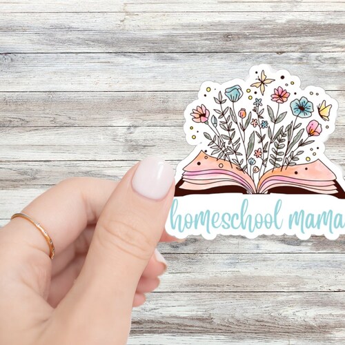 Homeschool Mama Sticker Homeschool Stickers Homeschool Sticker Homeschool Mom Gift Teacher Mom Homeschooler Homeschool Stickers Planner