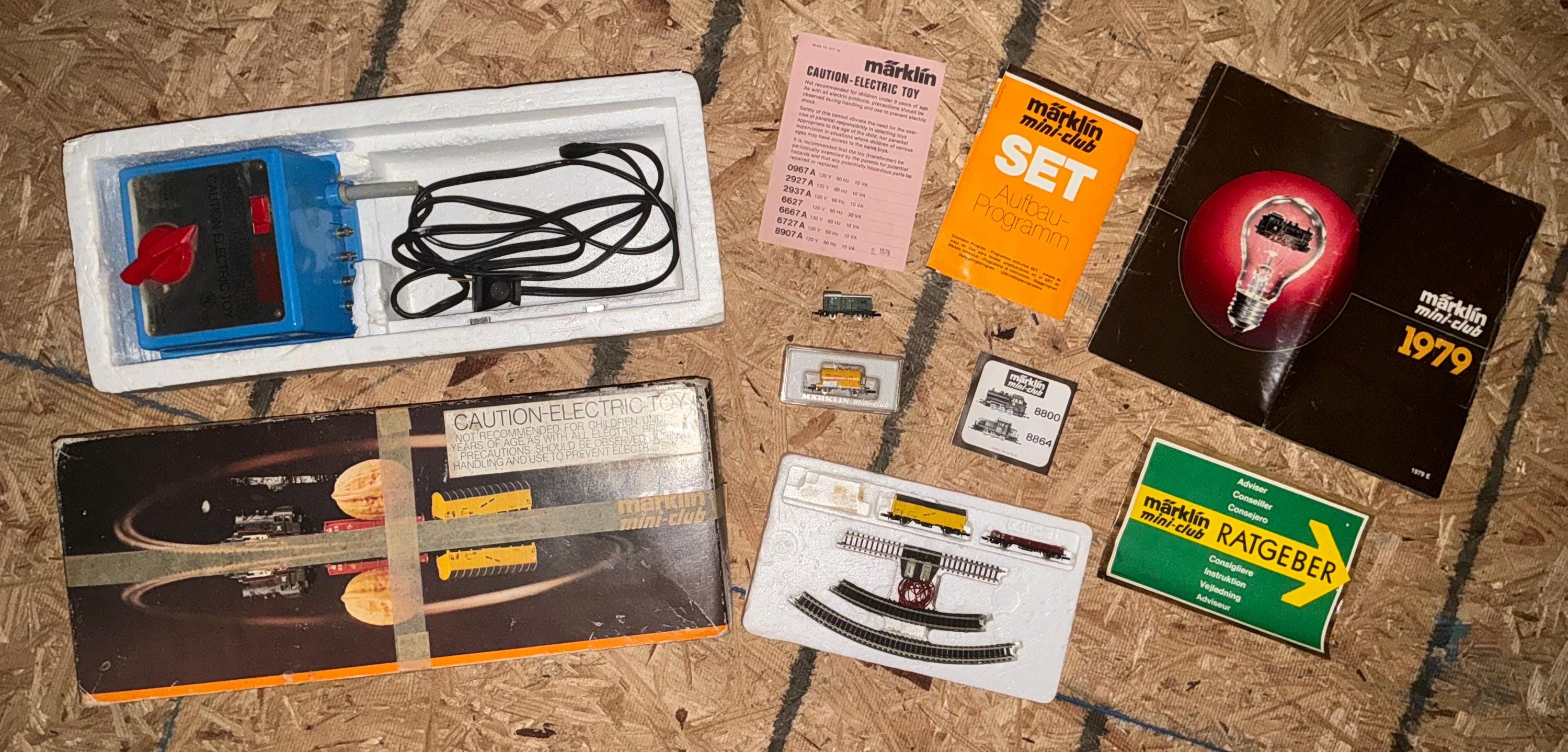 Vintage German Train Set - Etsy