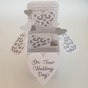 Heart 3d Pop up Box Card SVG Cutting File Includes Be My Valentine ...