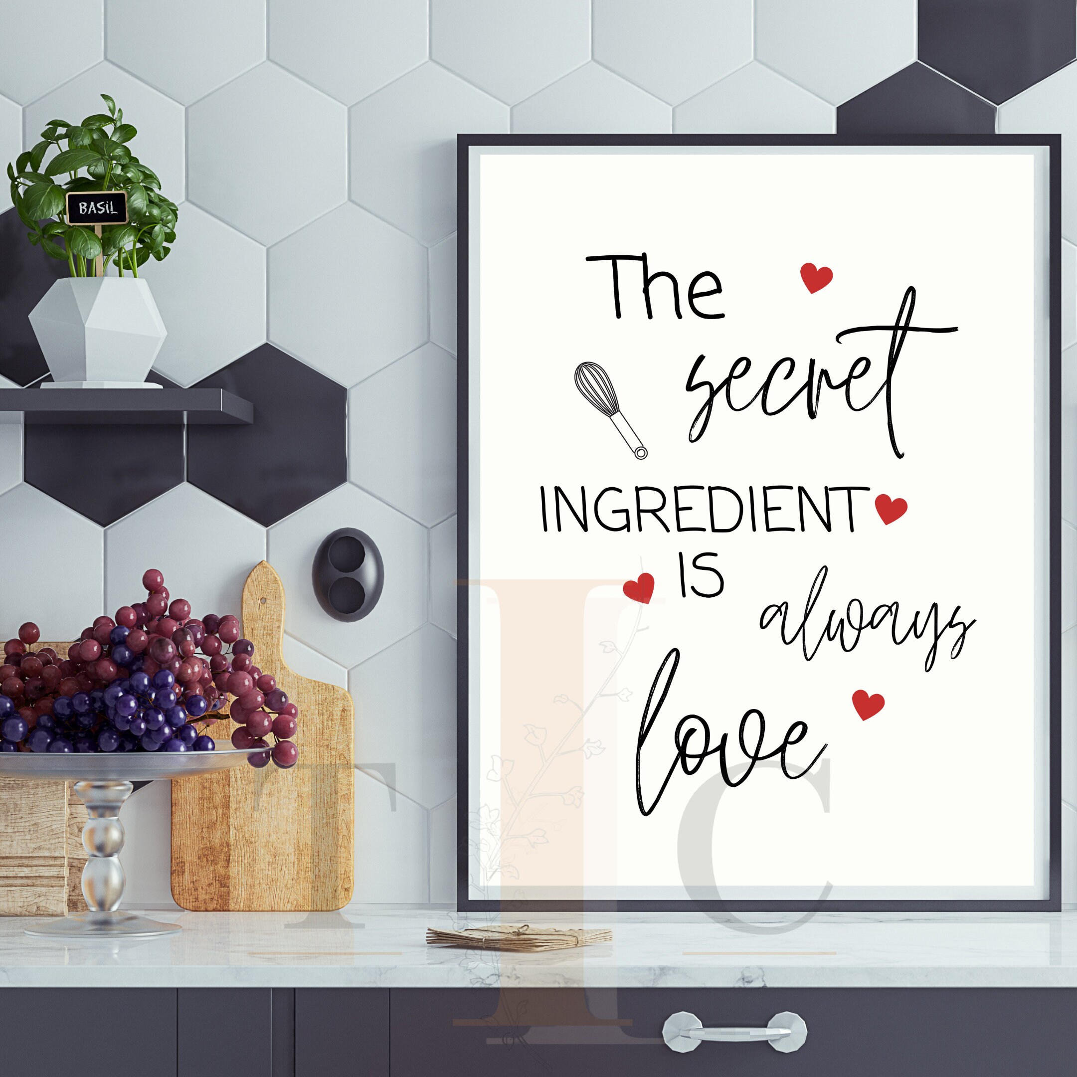 Kitchen Print Kitchen Quote Wall Art Kitchen Decor Print Etsy