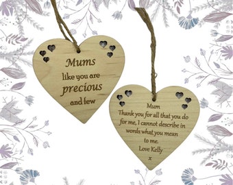 Regalo personalizado para mamás, mamás como tú son preciosas y pocos regalos, regalo del Día de las Madres para mamá y nan