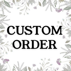 Pedido personalizado