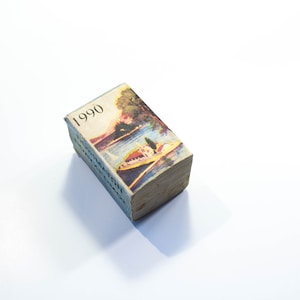 Calendario Vintage Tascabile del 1990 con Poesie Greche