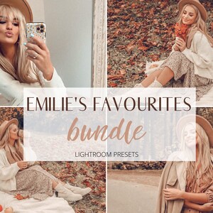 Emilie&#39;s Favourites Lightroom Presets: Creamy Fall Instagram Filters (Desktop & Mobile)