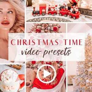 The CHRISTMAS TIME Video LUT&#39;S| Christmas Video Presets| Winter Christmas Presets| Presets for Video| Video Filters| Video Cube Lut&#39;s