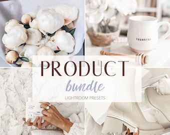 11 Minimalist Product Photography Lightroom Presets (Mobile & Desktop)