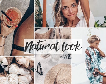 Natural Lightroom Presets: Mobile & Desktop Filter (DNG, XMP)