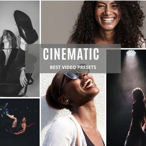 18 CINEMATIC Film LUTS Pack| Video Presets Bundle| Luts Video| Cube Luts| Adobe Premiere Pro| Video Presets| Video Editing| VN editor